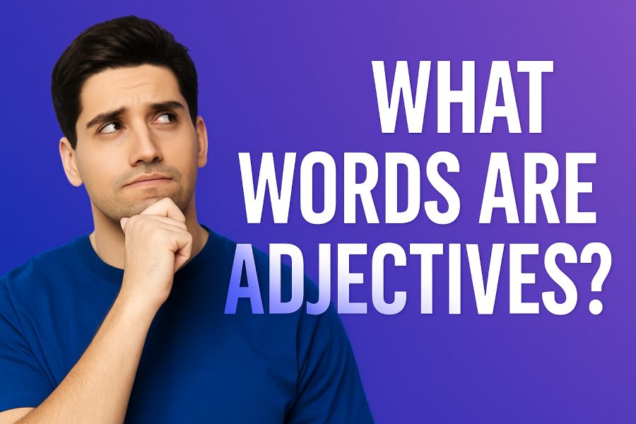 What Words Are Adjectives